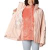 Columbia womens Bugaboo II Fleece Interchange Jacket(Peach Blossom)