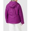 Columbia womens Bugaboo II Fleece Interchange Jacket(Plum)
