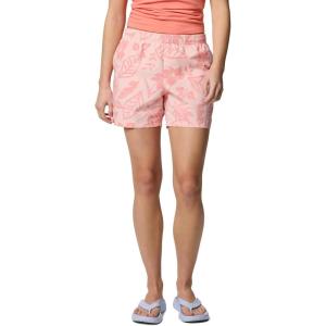 Columbia Womens Sandy River Printed Short III(Pink Sand Pasteled Tonal)