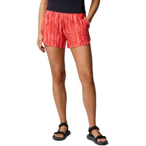 Columbia Women’s Vital Valley Print Short(Poppy Red/Shimmer)