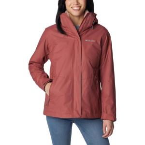 Columbia womens Bugaboo II Fleece Interchange Jacket(Beetroot)