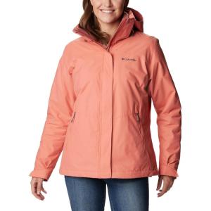 Columbia womens Bugaboo II Fleece Interchange Jacket(Faded Peach)