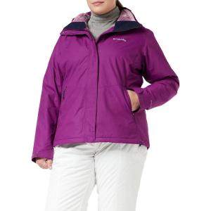 Columbia womens Bugaboo II Fleece Interchange Jacket(Plum)