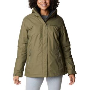 Columbia womens Bugaboo II Fleece Interchange Jacket(Stone Green)