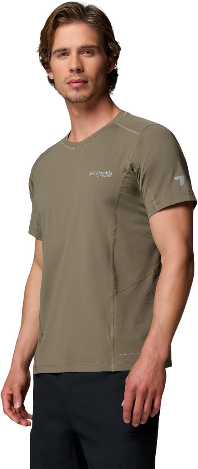 imageColumbia Mens Diamond Peak Pro Short SleeveStone Green