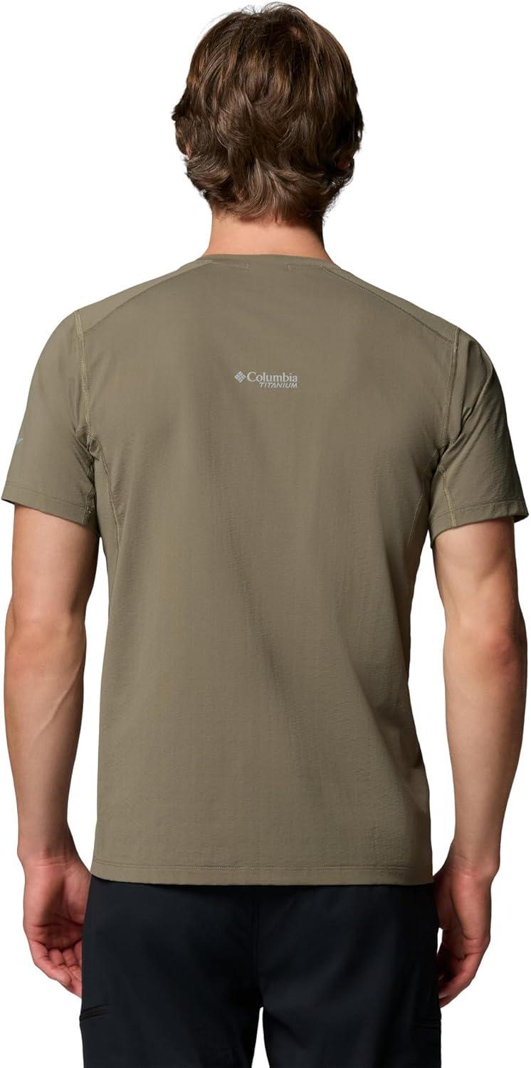 imageColumbia Mens Diamond Peak Pro Short SleeveStone Green