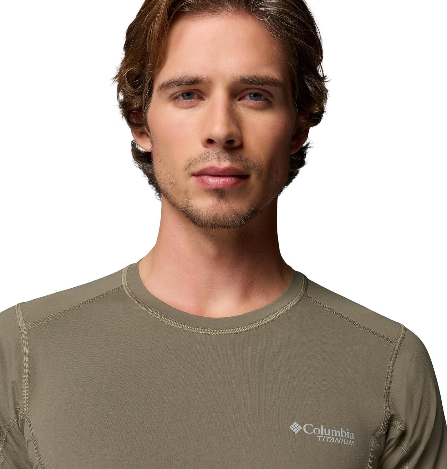 imageColumbia Mens Diamond Peak Pro Short SleeveStone Green