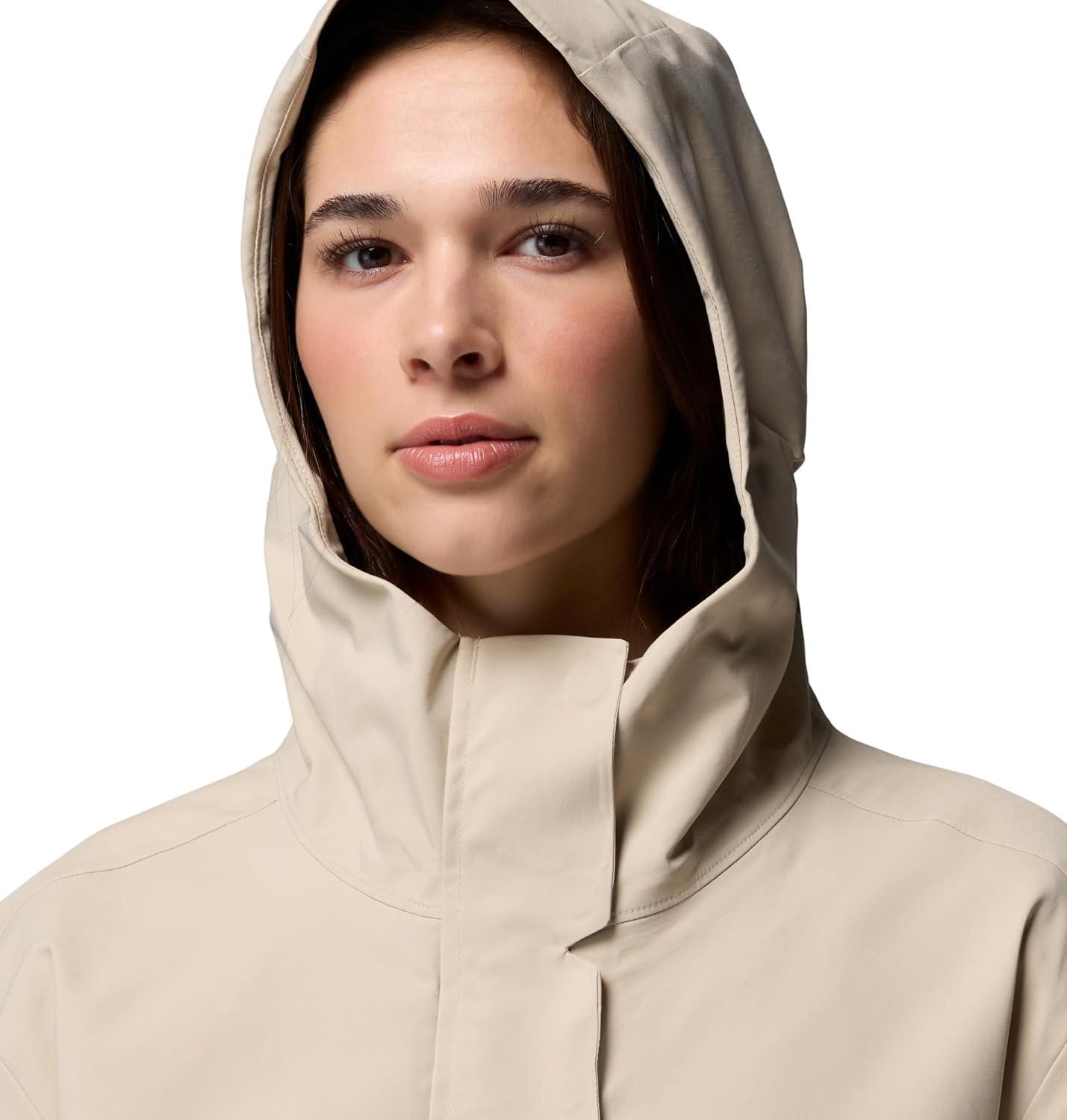 imageColumbia Womens AmazeRain 3L Waterproof Rain ShellAncient Fossil