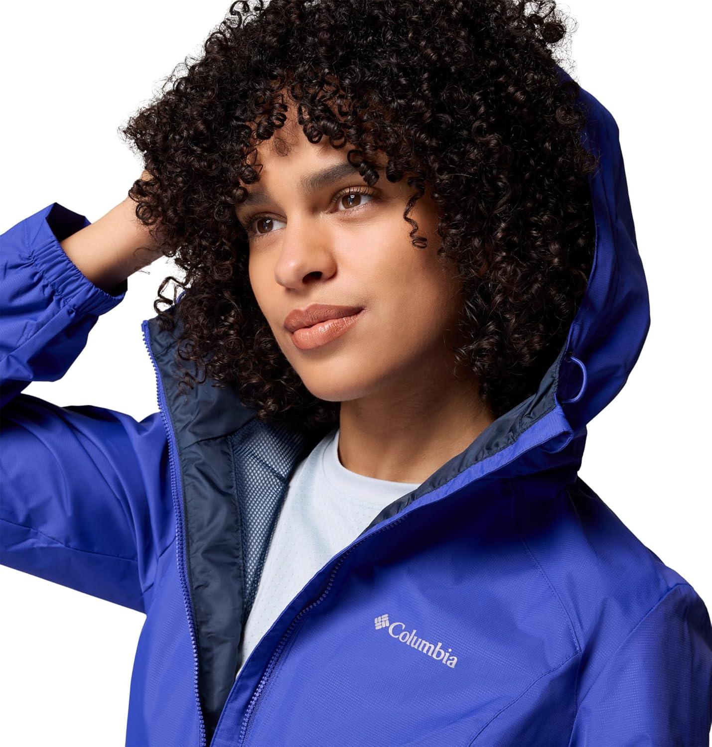 imageColumbia Womens Scattered Showers JacketClematis Blue