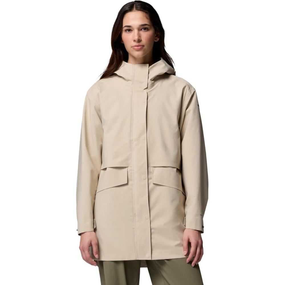 imageColumbia Womens AmazeRain 3L Waterproof Rain ShellAncient Fossil
