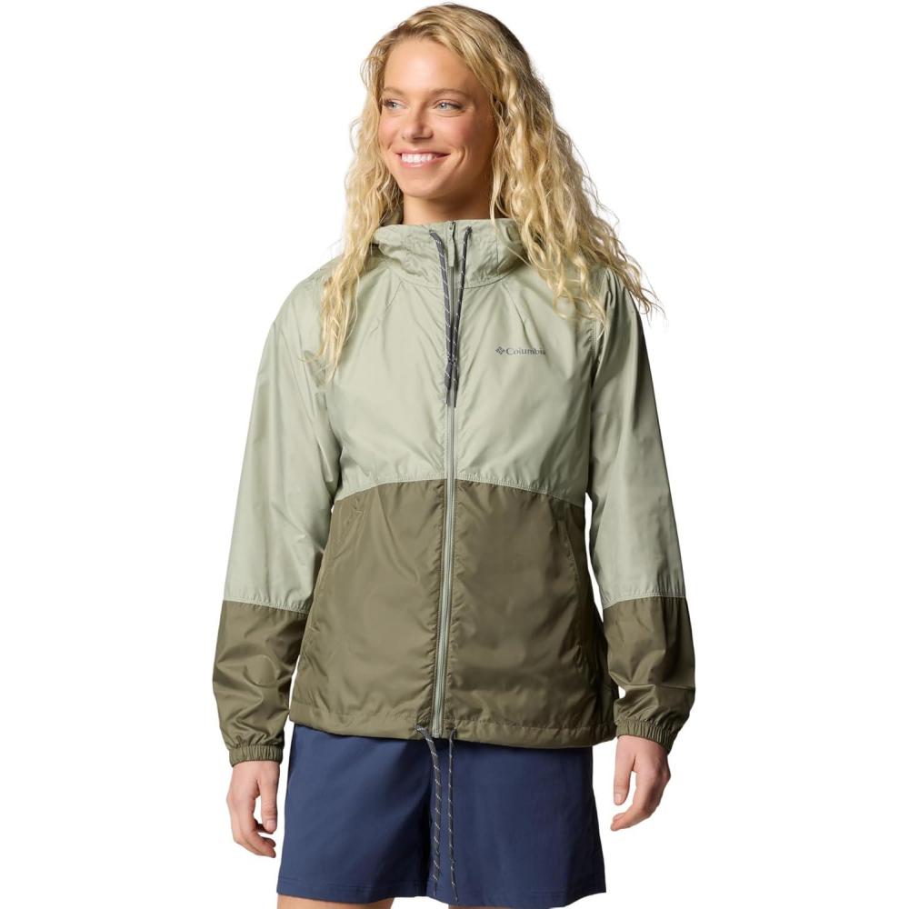 imageColumbia Womens Flash Forward II WindbreakerSafariStone Green
