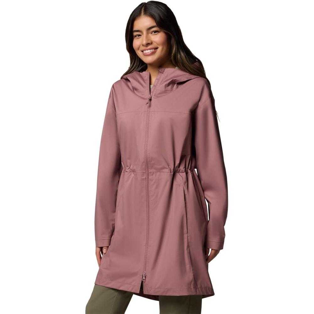 imageColumbia womens Weekend Adventure II Long ShellFig