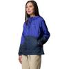 Columbia Women’s Flash Forward II Windbreaker(Clematis Blue/Collegiate Navy)