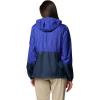 Columbia Women’s Flash Forward II Windbreaker(Clematis Blue/Collegiate Navy)