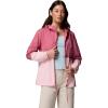 Columbia Women’s Flash Forward II Windbreaker(Rosette/Satin Pink)