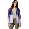 Columbia Women’s Flash Forward II Windbreaker(Stormwatch/Lavender Pearl)