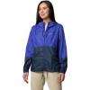 Columbia Women’s Flash Forward II Windbreaker(Clematis Blue/Collegiate Navy)