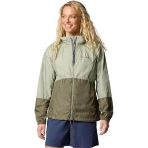 Columbia Women’s Flash Forward II Windbreaker(Safari/Stone Green)