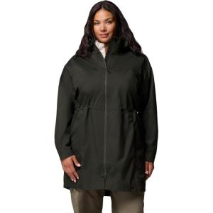 Columbia womens Weekend Adventure II Long Shell(Greenscape)