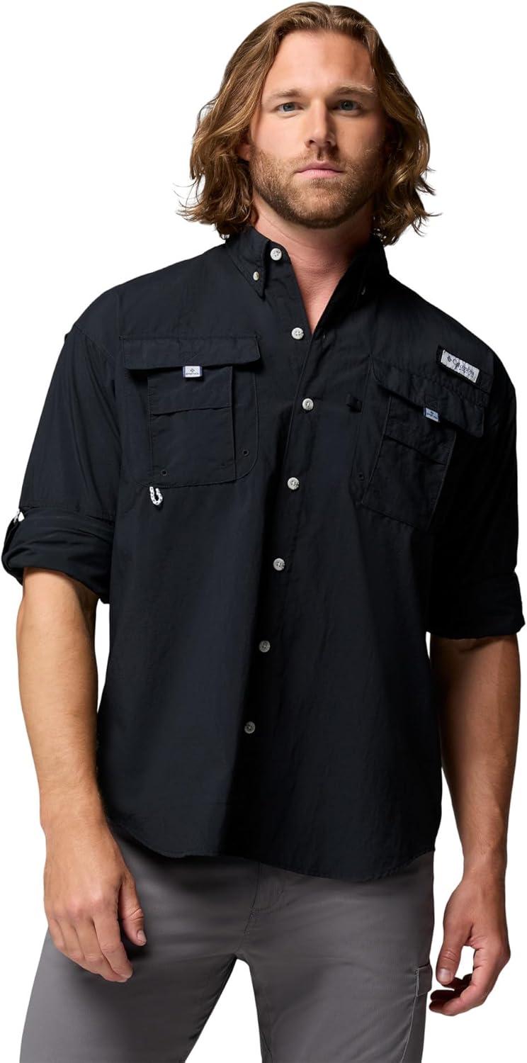 imageColumbia Mens PFG Bahama II Long Sleeve Fishing ShirtBlack