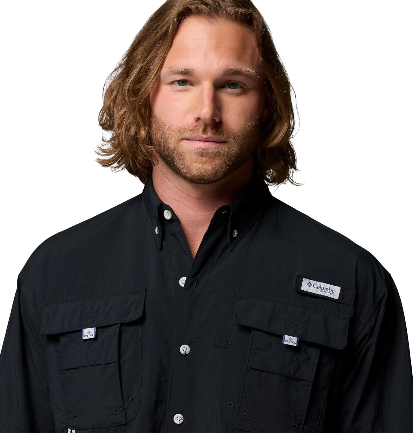 imageColumbia Mens PFG Bahama II Long Sleeve Fishing ShirtBlack