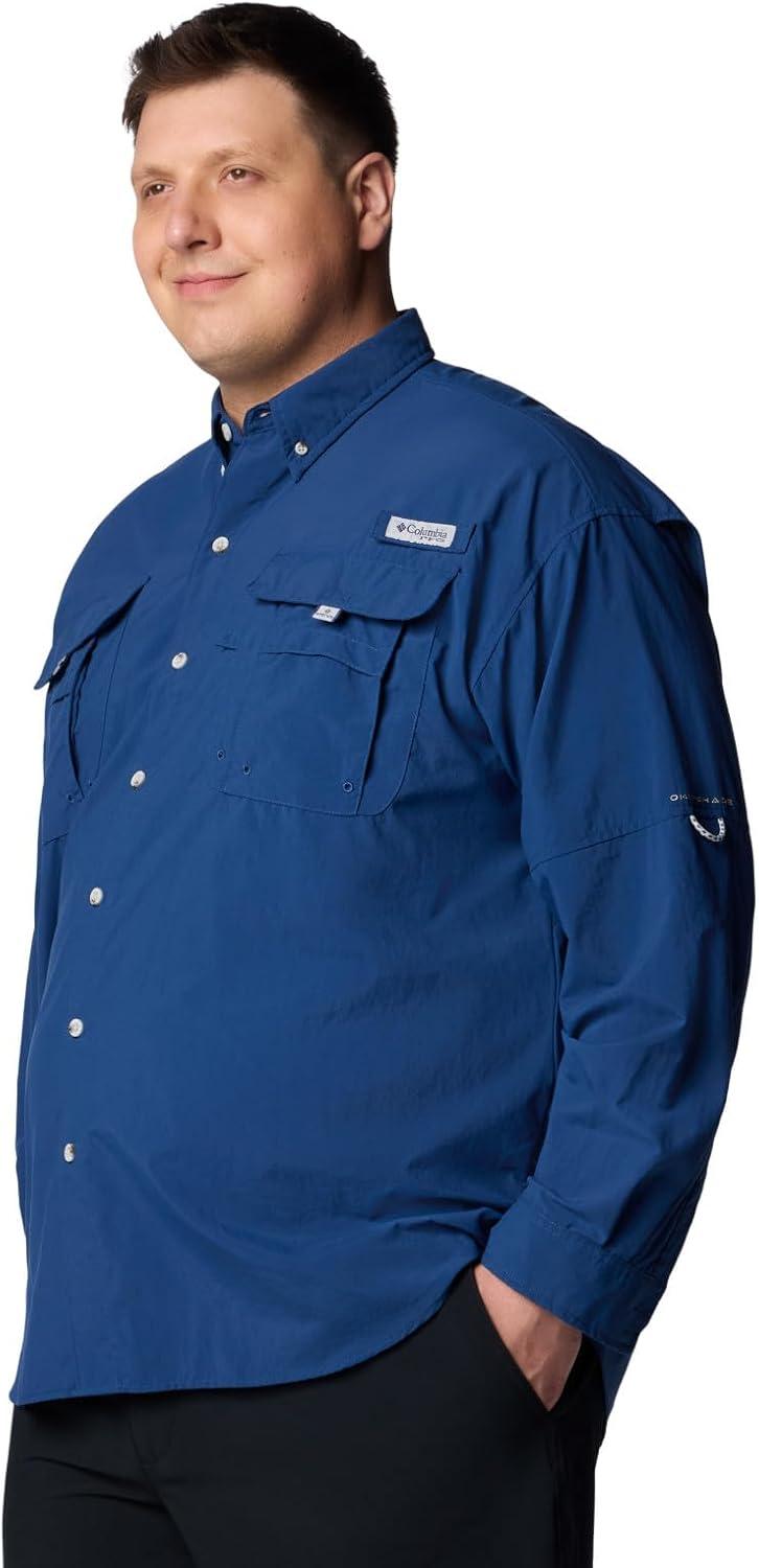 imageColumbia Mens PFG Bahama II Long Sleeve Fishing ShirtCarbon