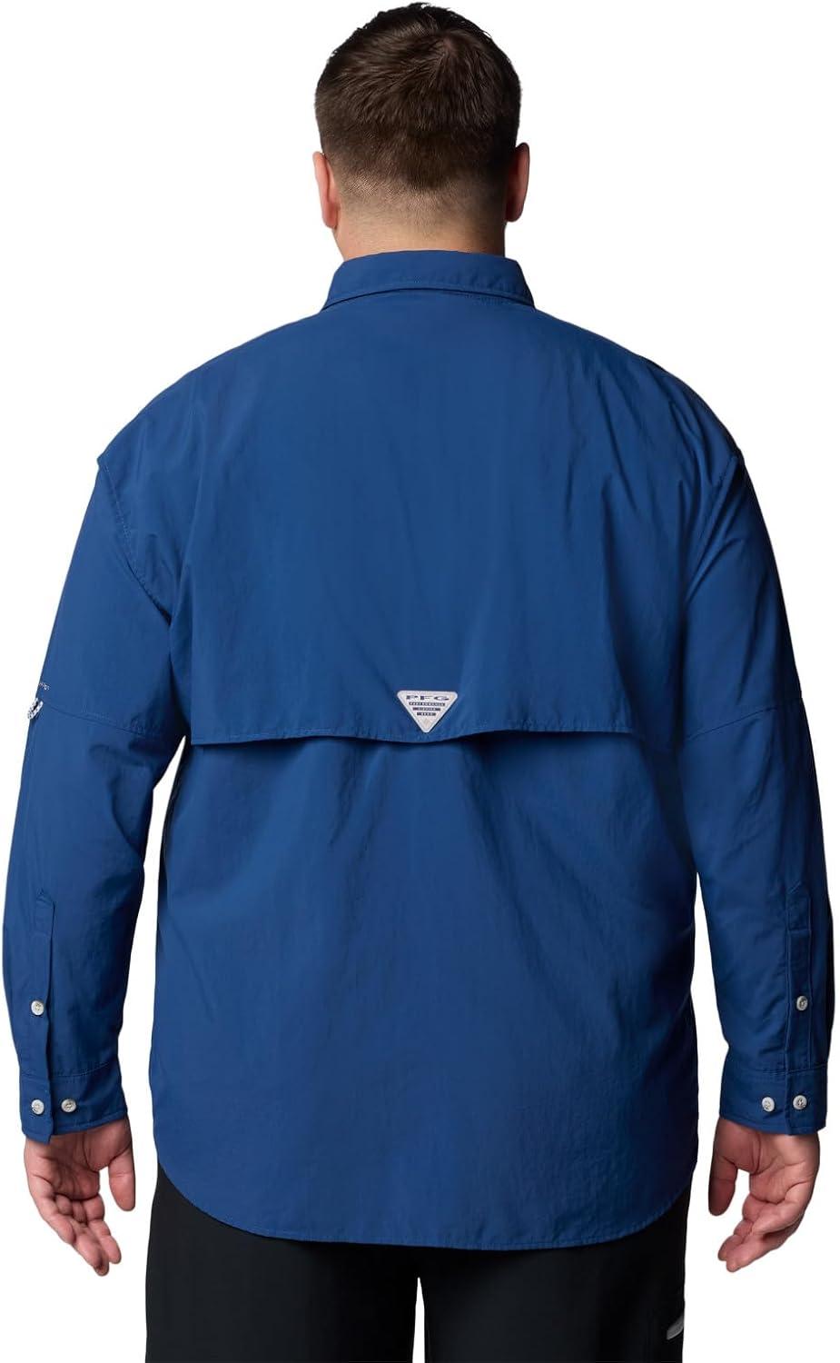 imageColumbia Mens PFG Bahama II Long Sleeve Fishing ShirtCarbon