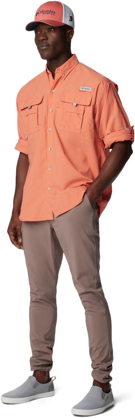 imageColumbia Mens PFG Bahama II Long Sleeve Fishing ShirtFaded Peach