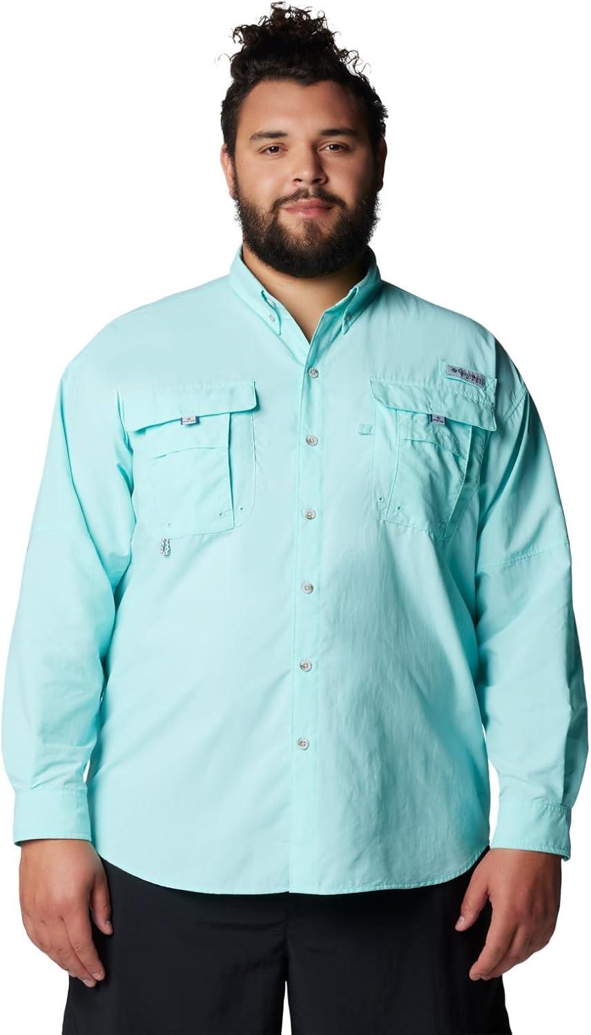 imageColumbia Mens PFG Bahama II Long Sleeve Fishing ShirtGulf Stream