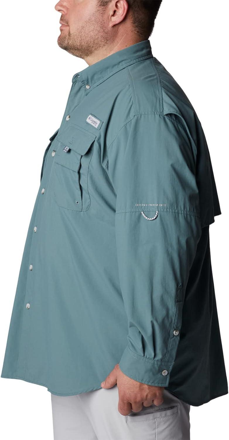 imageColumbia Mens PFG Bahama II Long Sleeve Fishing ShirtMetal
