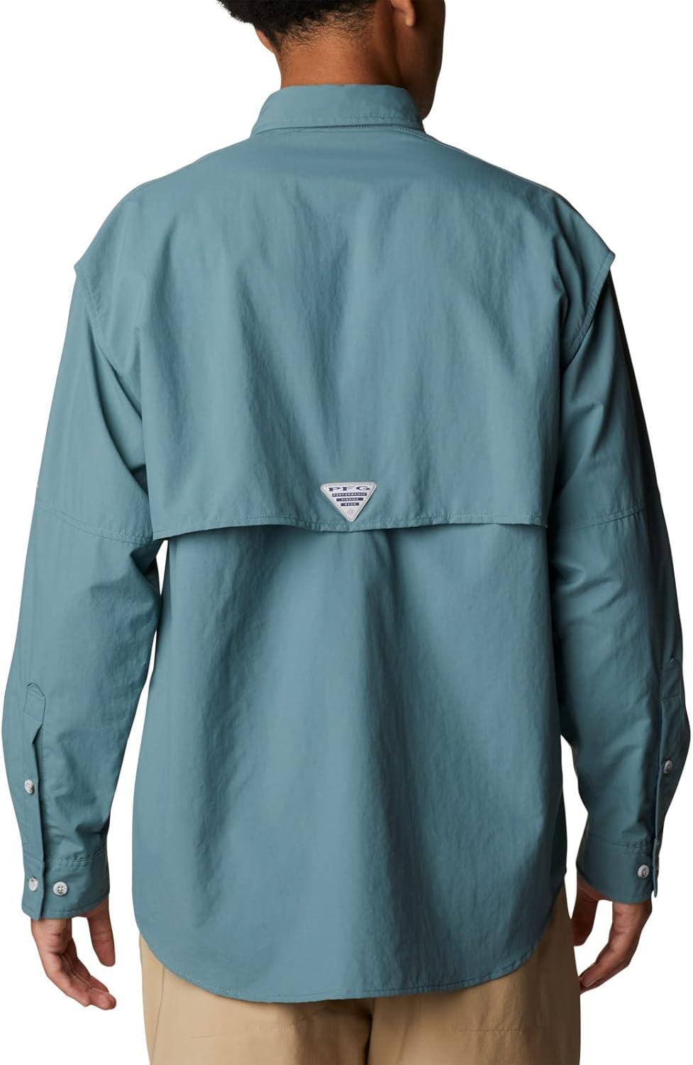 imageColumbia Mens PFG Bahama II Long Sleeve Fishing ShirtMetal