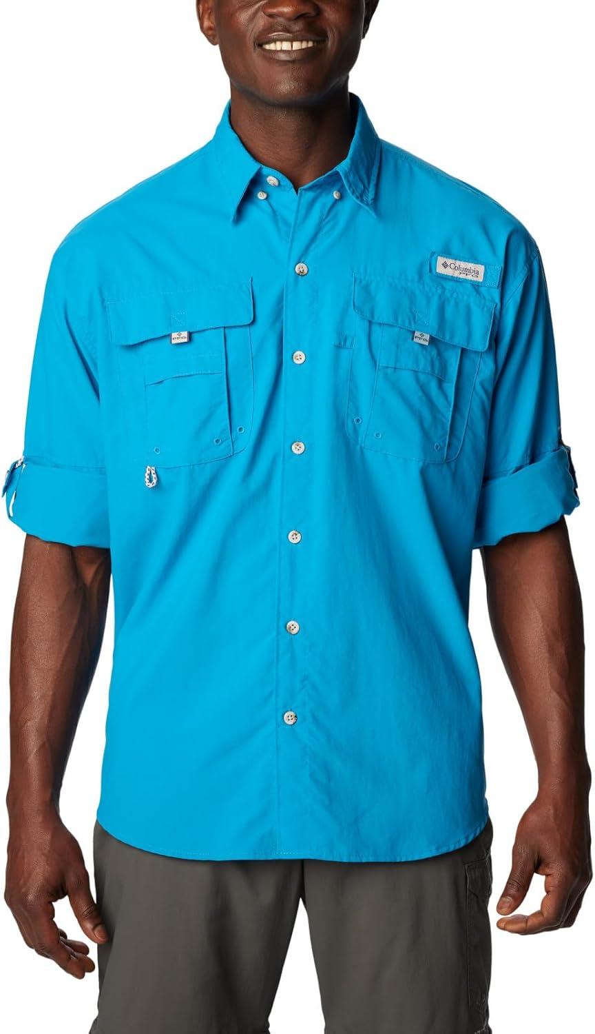 imageColumbia Mens PFG Bahama II Long Sleeve Fishing ShirtPool