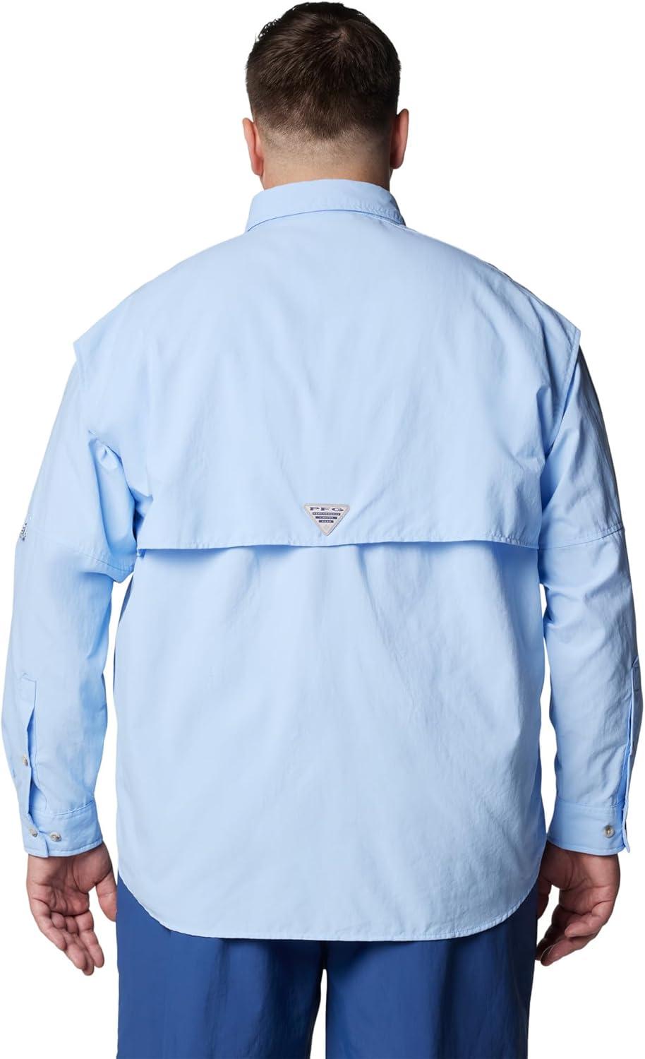 imageColumbia Mens PFG Bahama II Long Sleeve Fishing ShirtSail