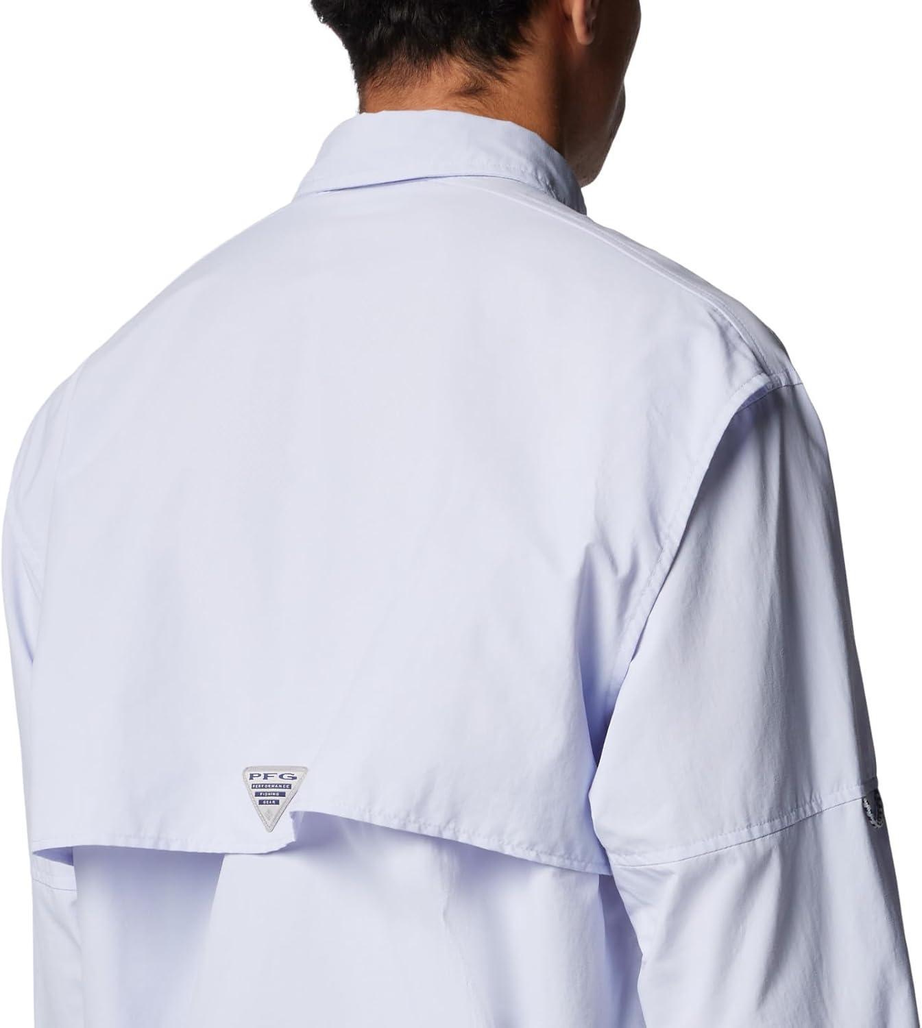 imageColumbia Mens PFG Bahama II Long Sleeve Fishing ShirtSnowdrift