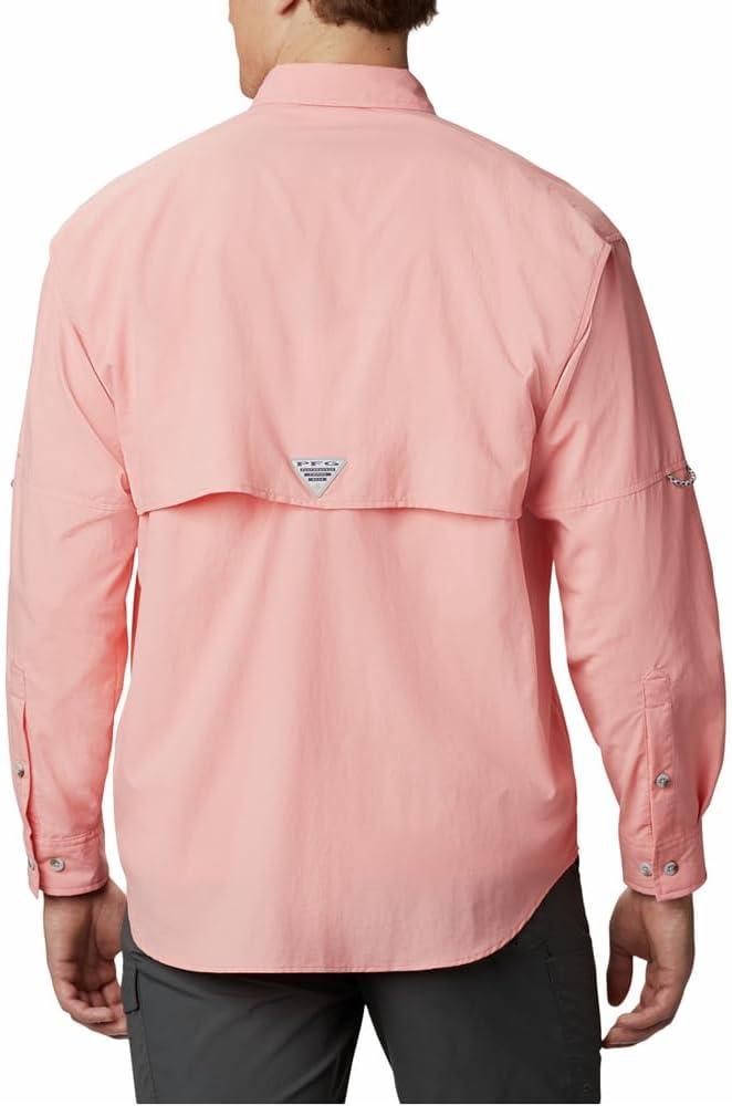 imageColumbia Mens PFG Bahama II Long Sleeve Fishing ShirtSorbet