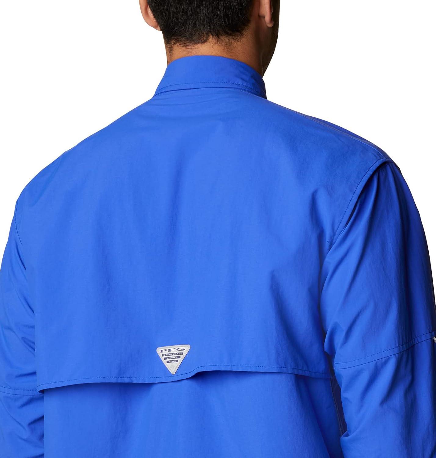 imageColumbia Mens PFG Bahama II Long Sleeve Fishing ShirtTanzanite