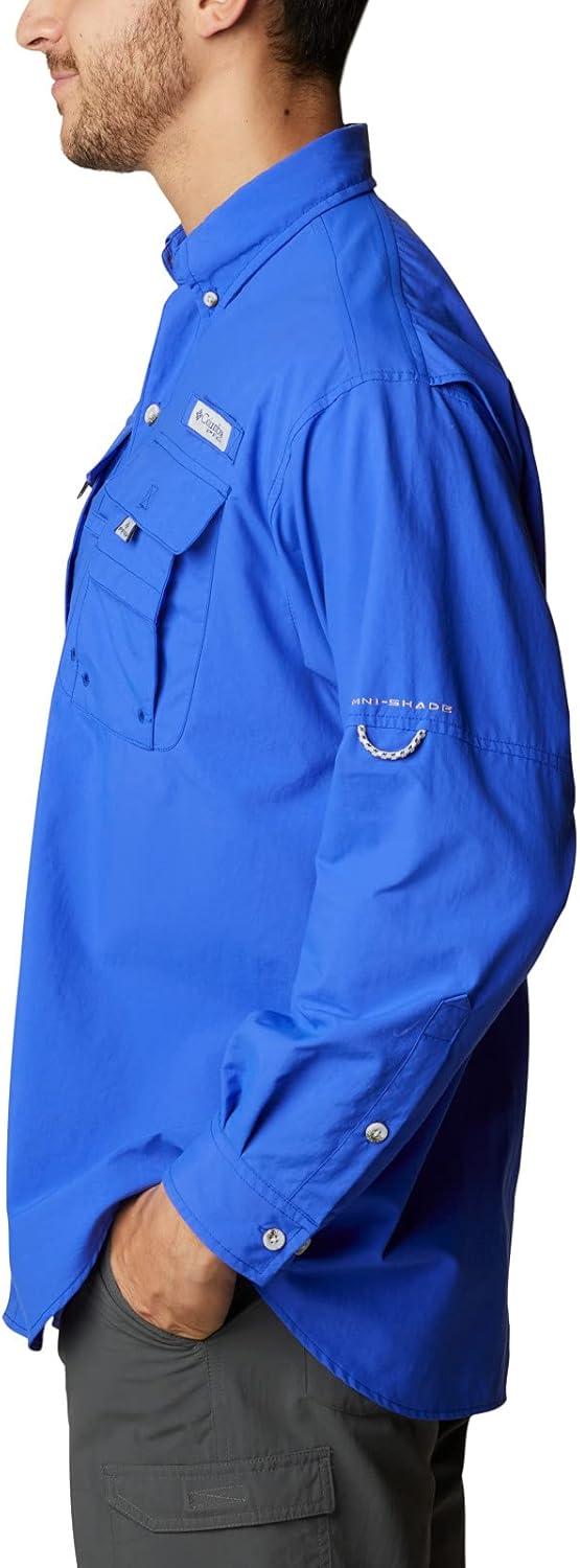 imageColumbia Mens PFG Bahama II Long Sleeve Fishing ShirtTanzanite