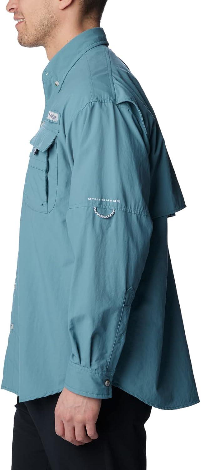 imageColumbia Mens PFG Bahama II Long Sleeve Fishing ShirtTranquil Teal