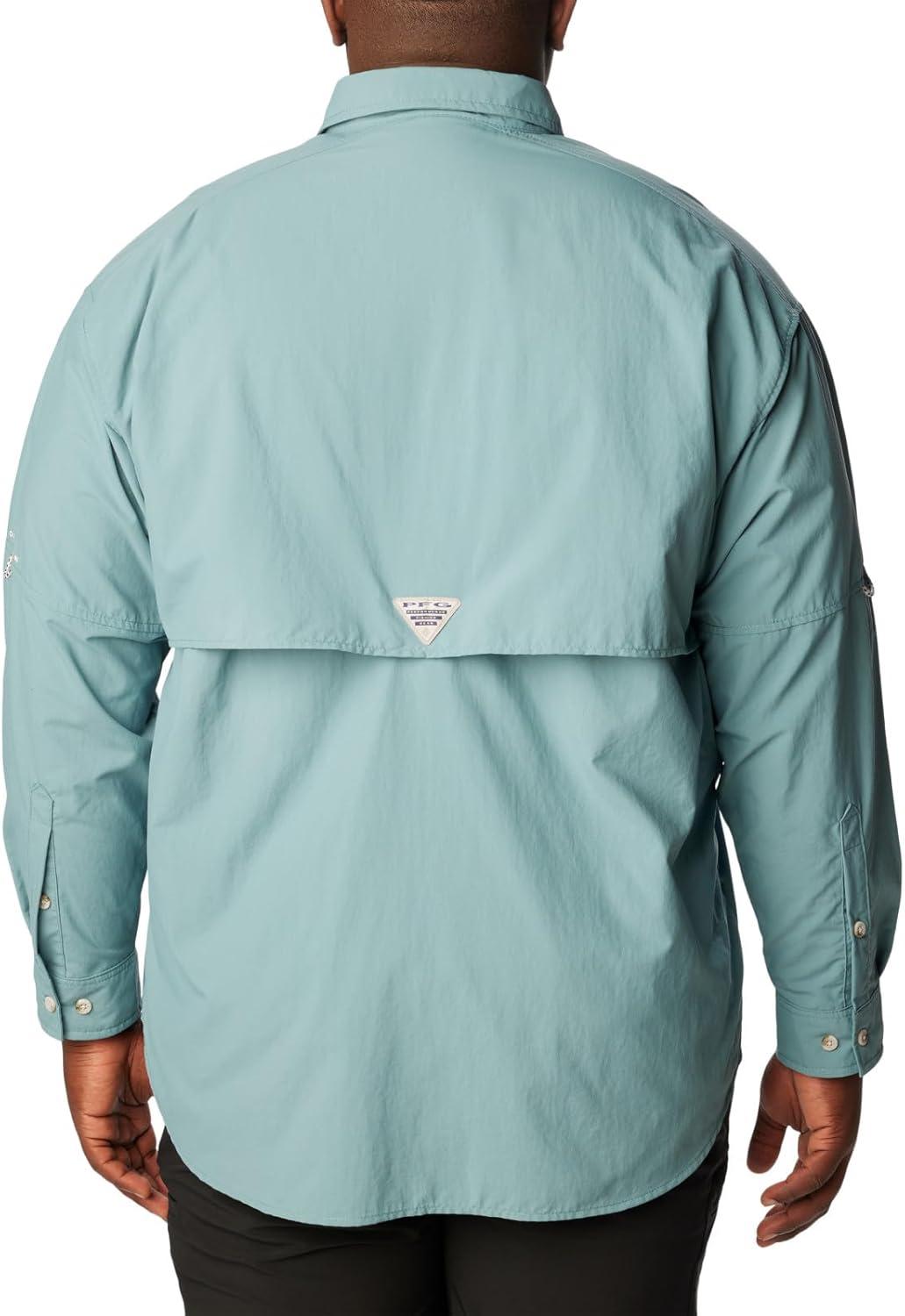 imageColumbia Mens PFG Bahama II Long Sleeve Fishing ShirtTranquil Teal