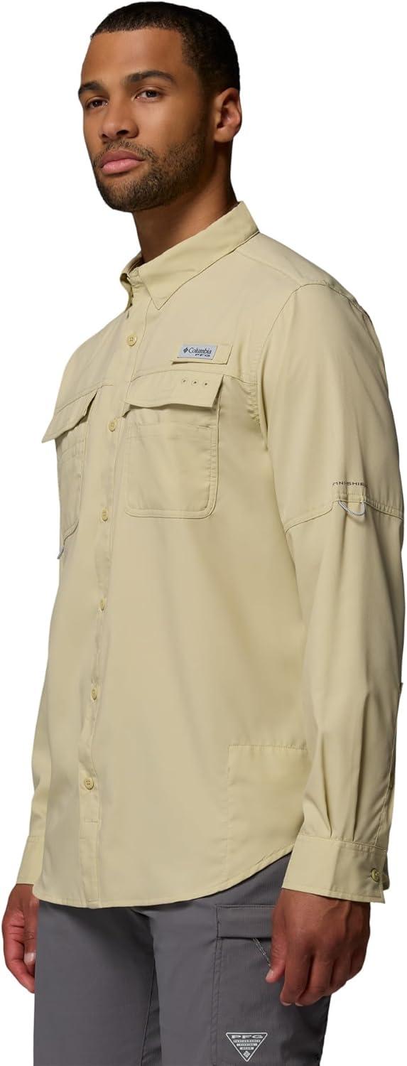 imageColumbia Mens PFG Blood and Guts V Long Sleeve ShirtSerpentine
