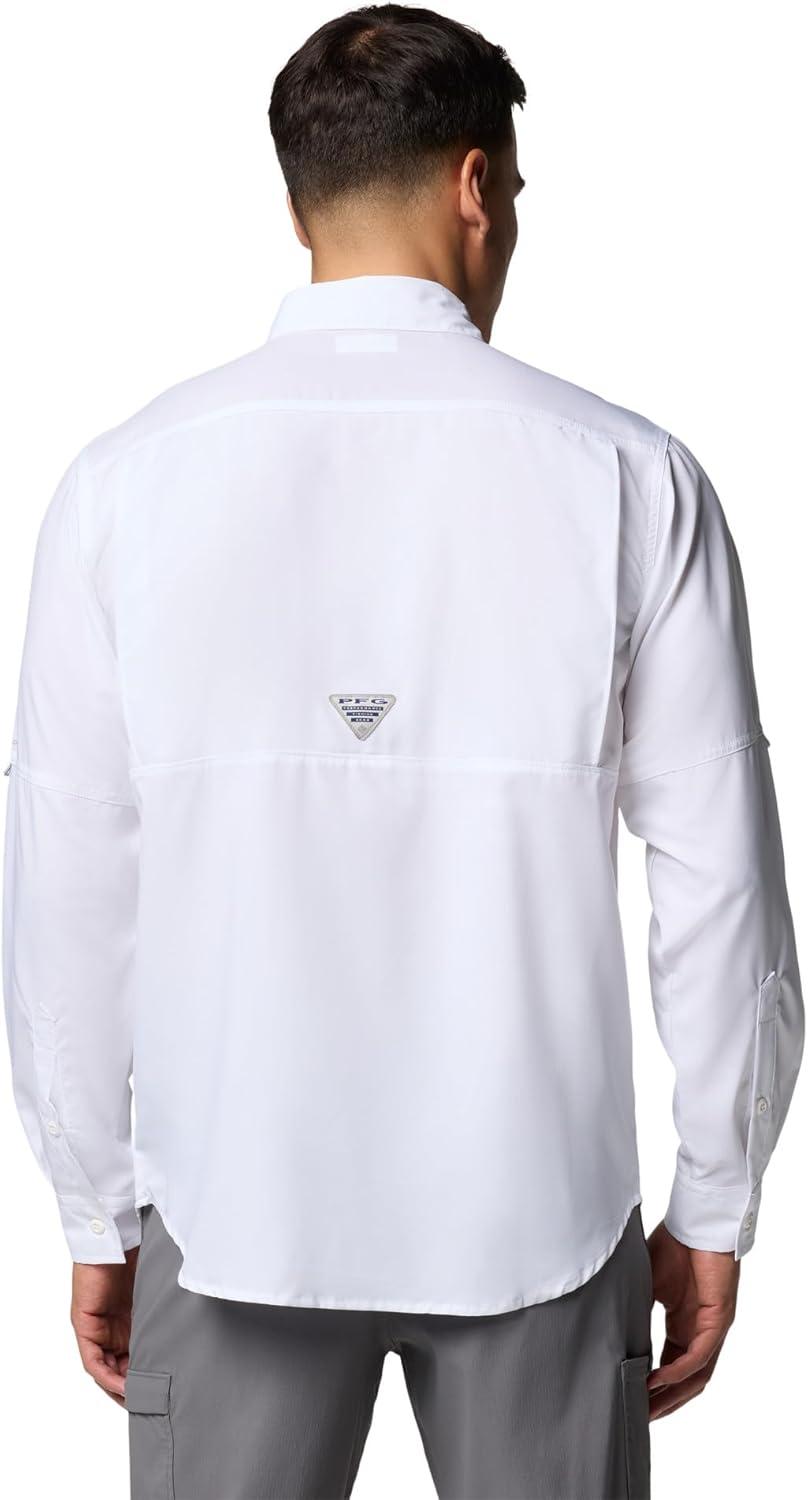imageColumbia Mens PFG Blood and Guts V Long Sleeve ShirtWhite