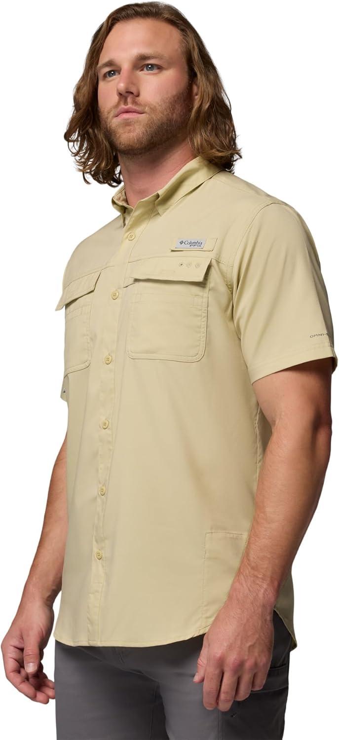 imageColumbia Mens PFG Blood and Guts V Short Sleeve ShirtSerpentine