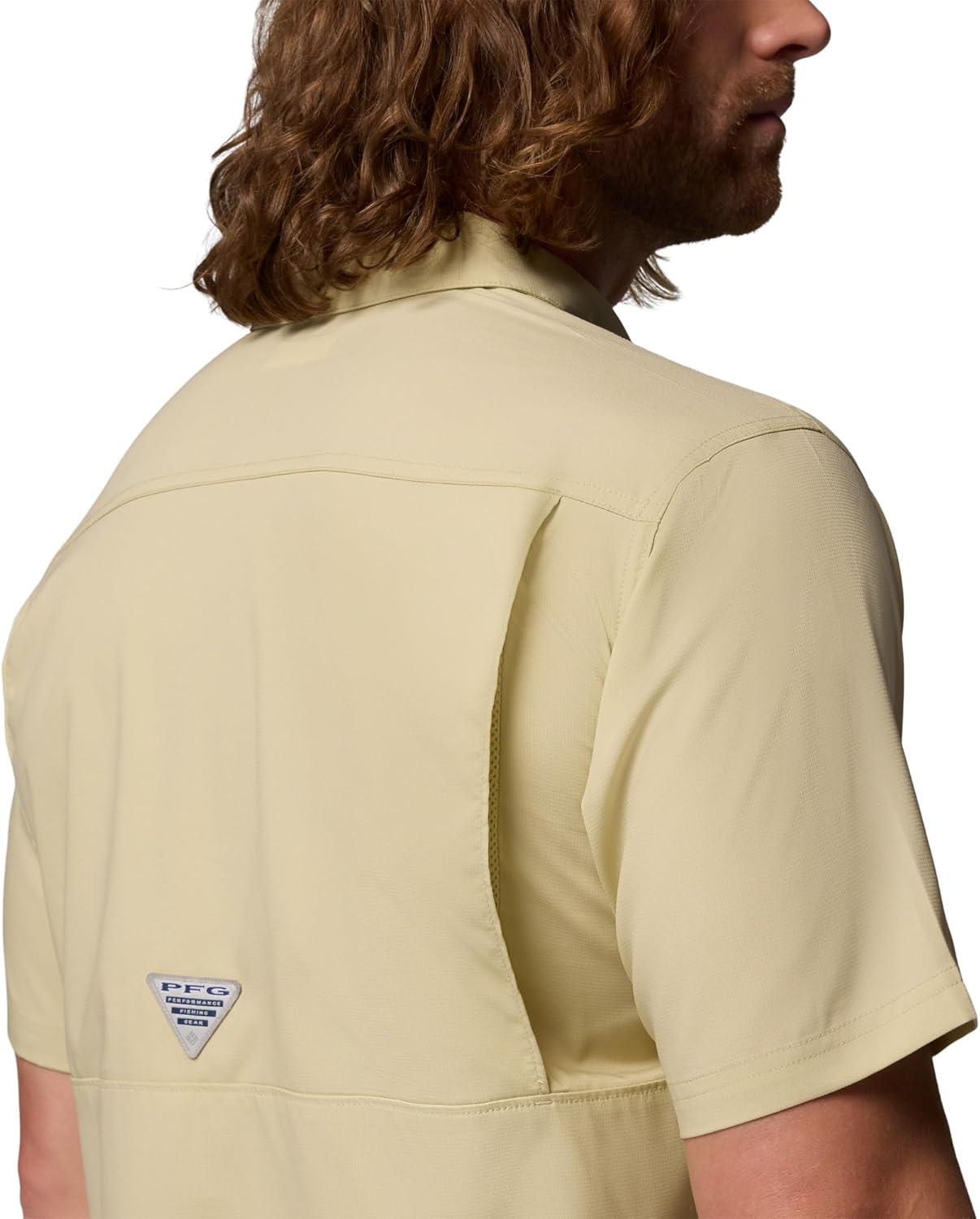 imageColumbia Mens PFG Blood and Guts V Short Sleeve ShirtSerpentine