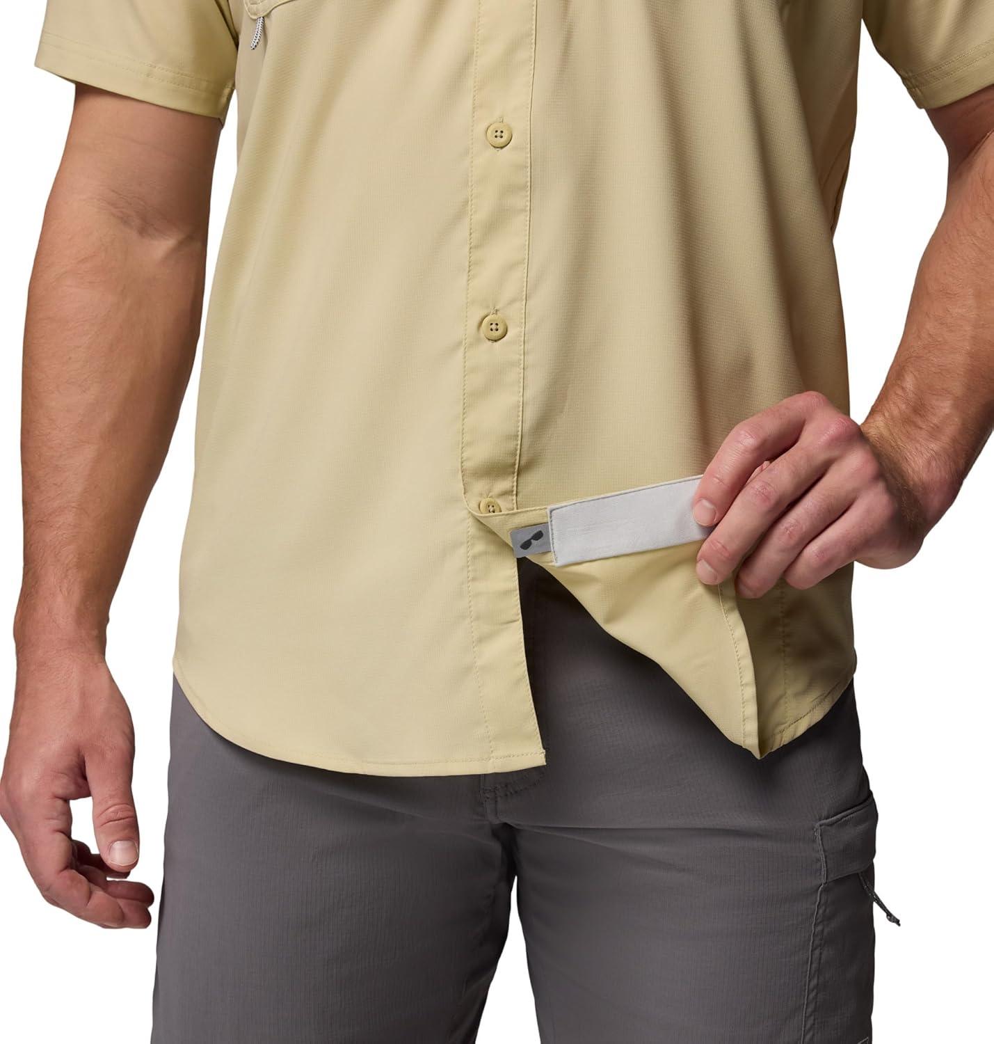 imageColumbia Mens PFG Blood and Guts V Short Sleeve ShirtSerpentine