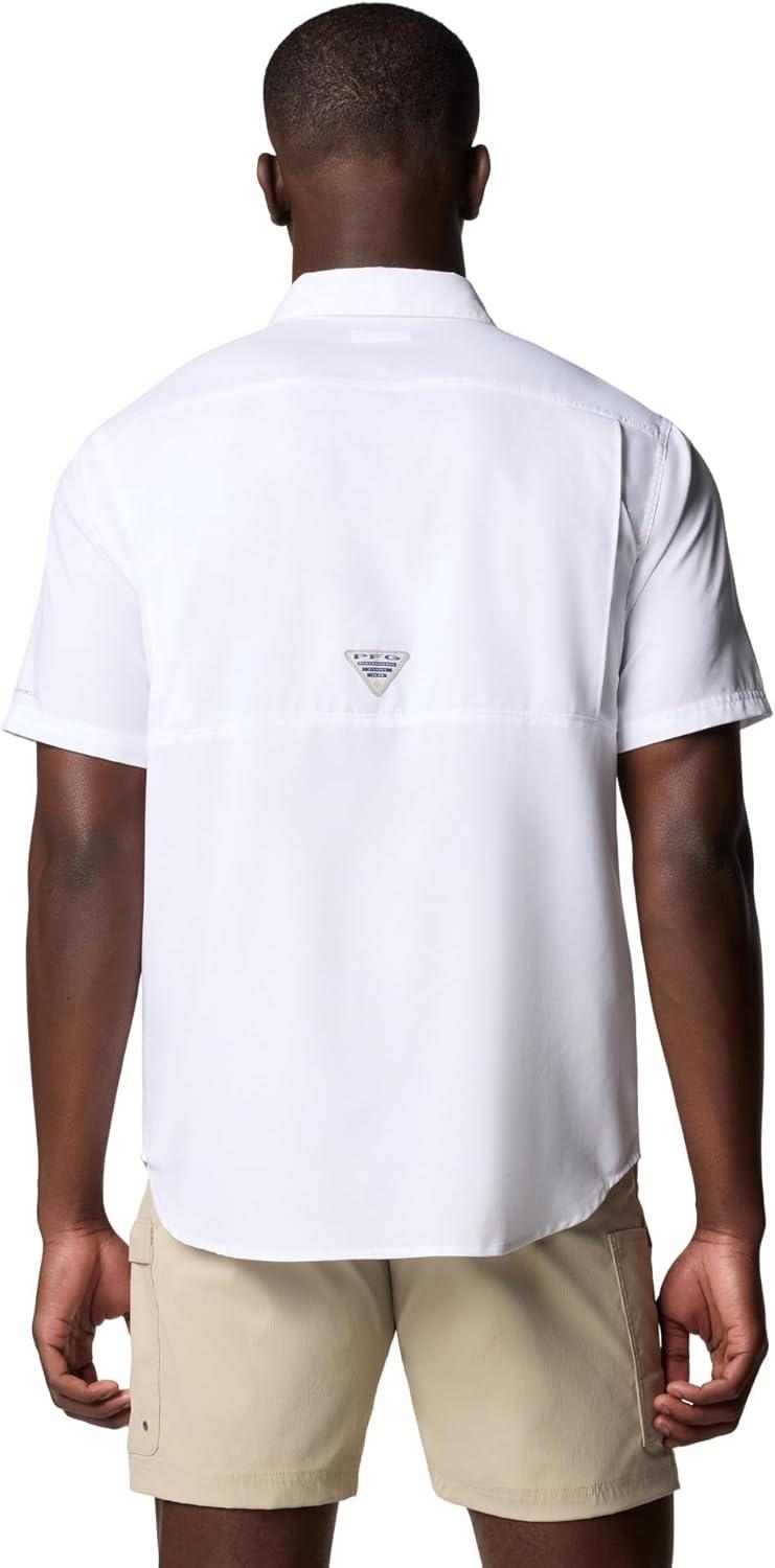 imageColumbia Mens PFG Blood and Guts V Short Sleeve ShirtWhite