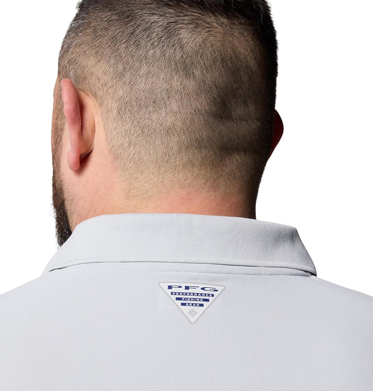 imageColumbia Mens PFG Freezer PoloCool Grey