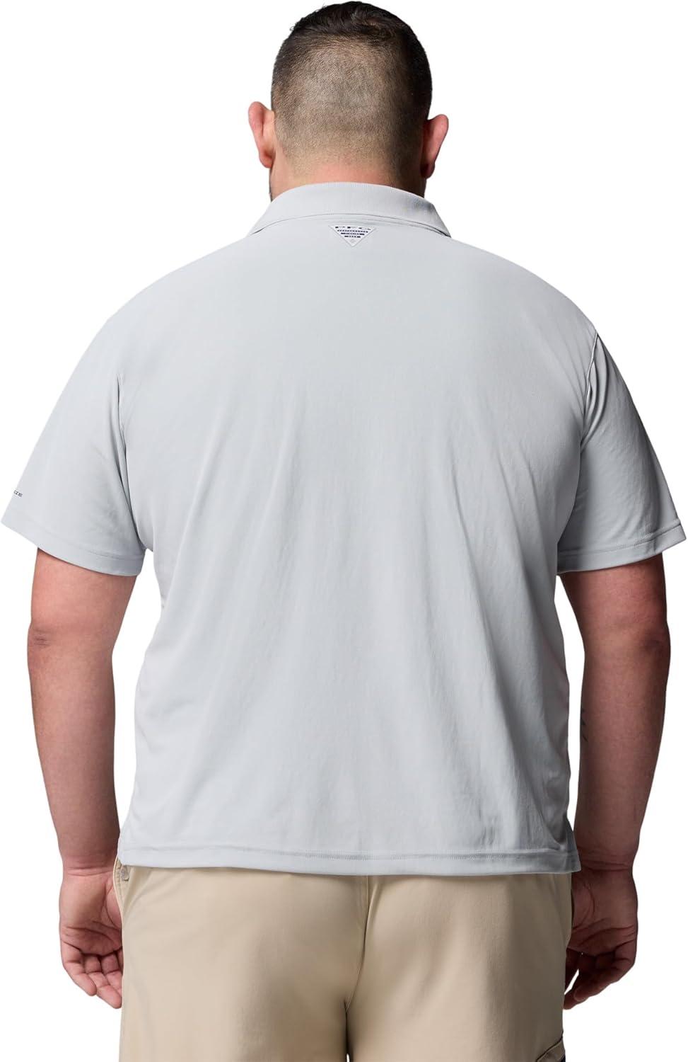 imageColumbia Mens PFG Freezer PoloCool Grey