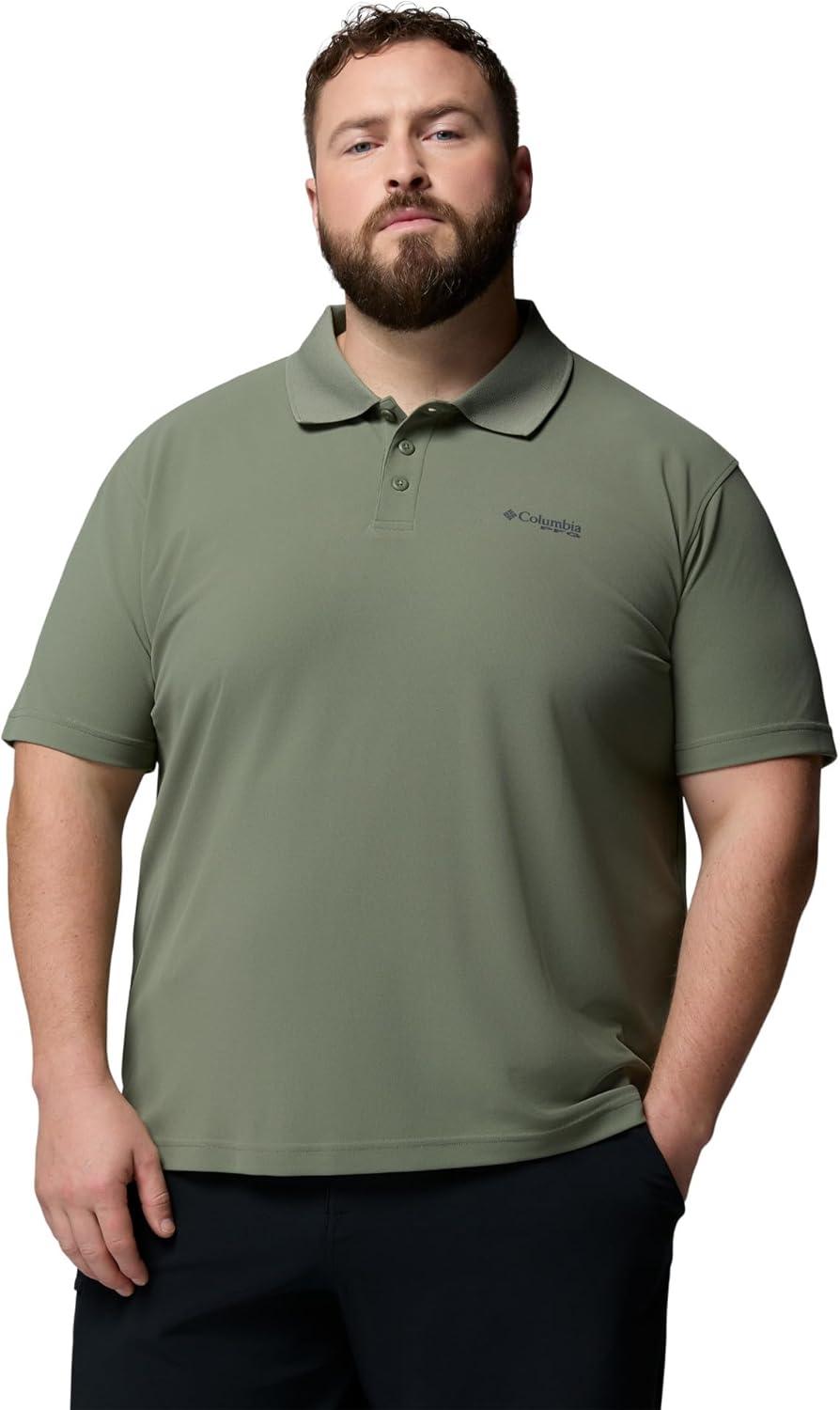 imageColumbia Mens PFG Freezer PoloCypress