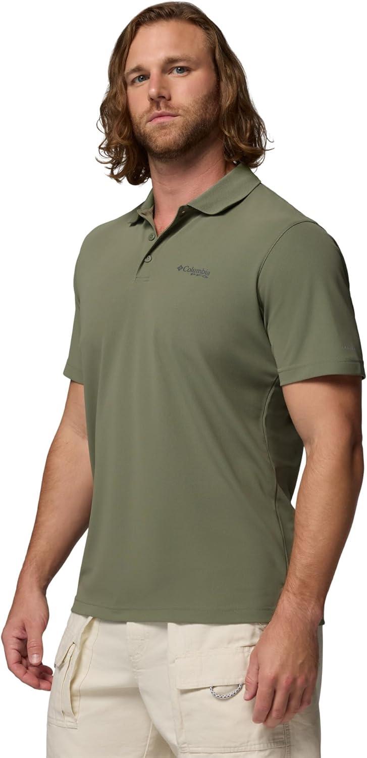 imageColumbia Mens PFG Freezer PoloCypress