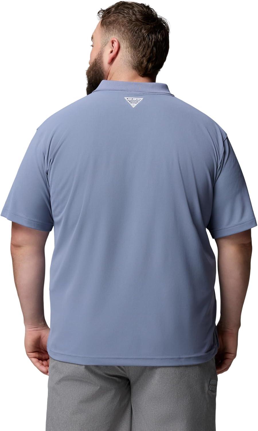 imageColumbia Mens PFG Freezer PoloNew Moon